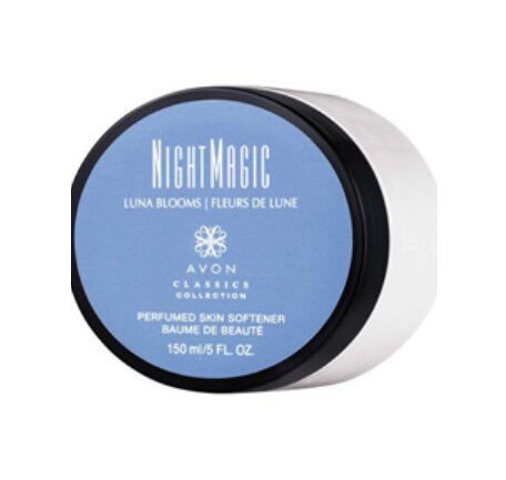 AVON NIGHT MAGIC LUNA BLOOMS PERFUMED SKIN SOFTENER - CREMA PERFUMADA (CLASSICS) 150 ML / 5 FL OZ