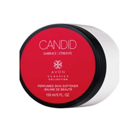 AVON CANDID EMBRACE PERFUMED SKIN SOFTENER - CREMA PERFUMADA (CLASSICS) 150 ML / 5 FL OZ